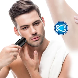 Mini Electric Shaver for Men Portable Electric Razor Beard Knife USB Charging Men's Shavers Face Body Razor