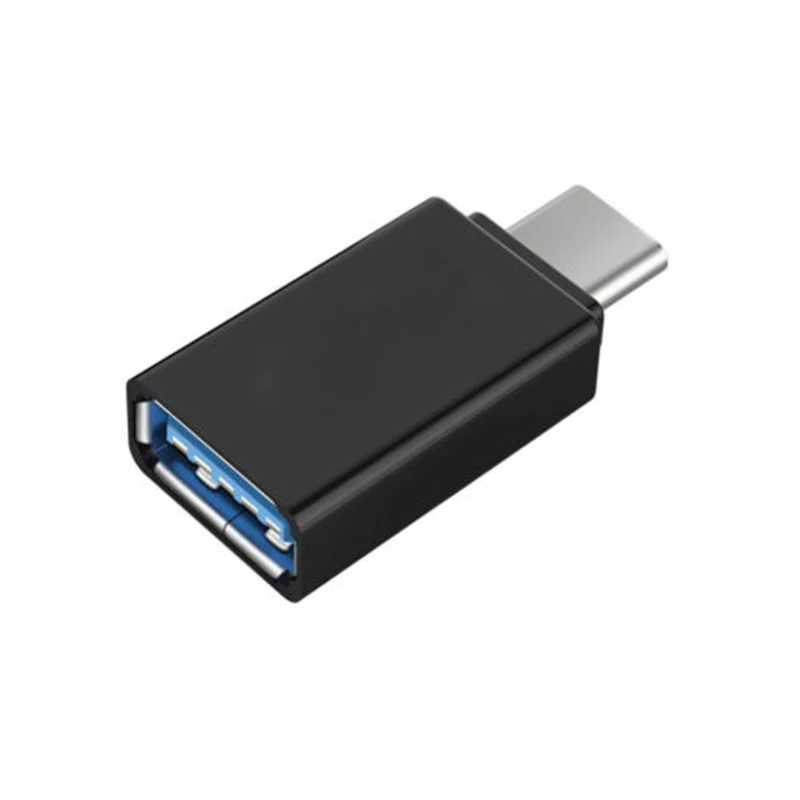 Type C к USB 3,1 адаптер конвертер 5 Гбит/с портативный для Клавиатура для сотового телефона геймпад VH99 - Цвет: Черный