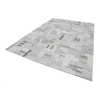 

263x367 Cm Beige Handmade Rugs Patchwork Rug-9x12 Ft