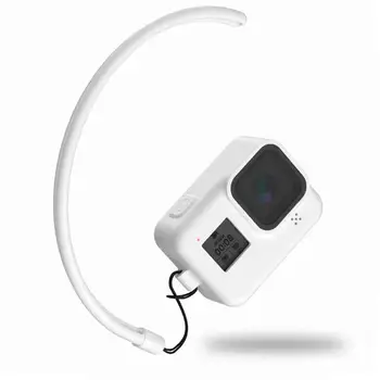 

1pc for GoPro 8 Protective Silicone Case Frame with Hand Strap Sports Camera cover shell Sports Action Video Cameras Accessories