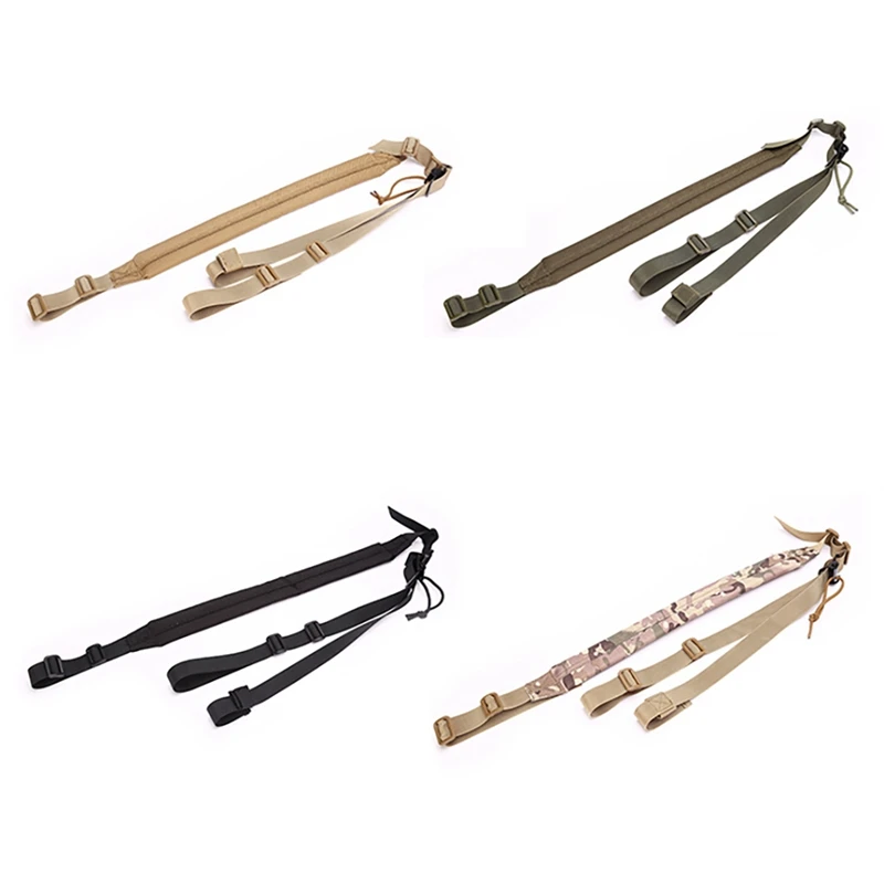 Тактический военный слинг ремень Открытый скалолазание плеча Многофункциональный Ремень Один/двухточечный страйкбольный Охотничий пояс