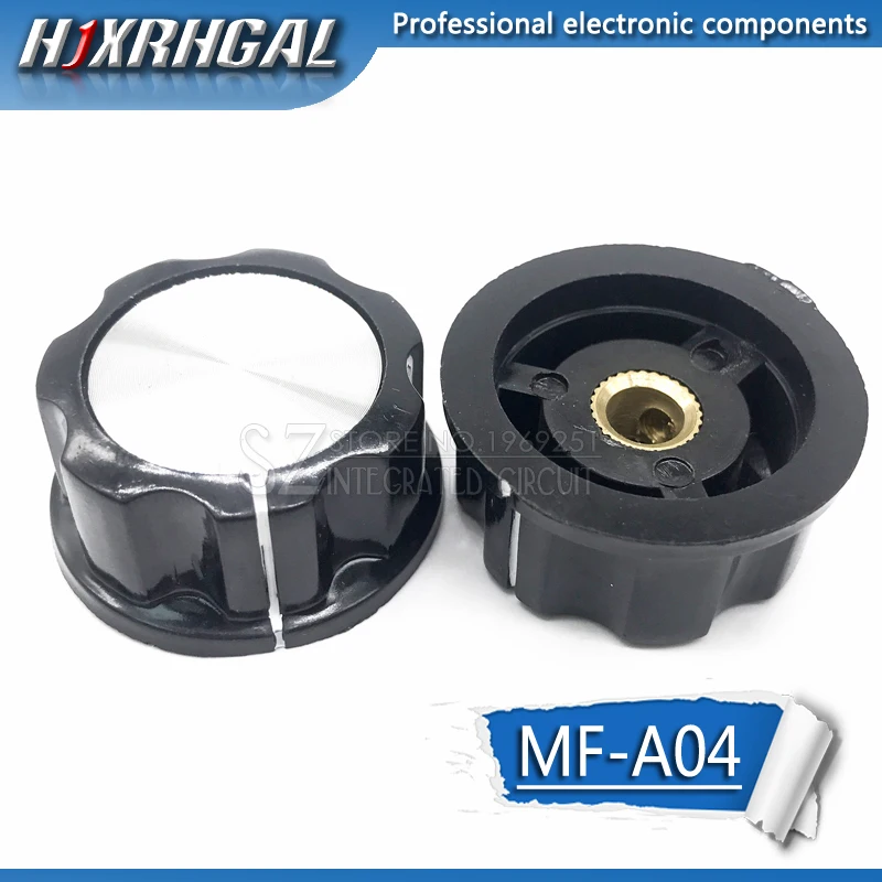 1 шт. шляпа MF-A04 Потенциометр ручка WH118 WX050 бакелитовая медный сердечник внутреннее