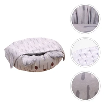 

1Pc Pet Pad with Blanket Comfortable Puppy Bed Cat Calming Bed Winter Warm Bed Thick Pet Calming Bed for Pet Home