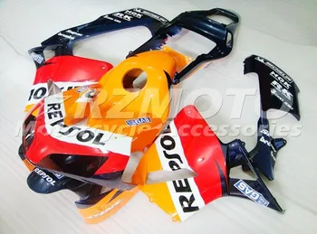 

4 Gifts New ABS Injection Motorcycle Whole Fairings Kit Fit For Honda CBR 600RR F5 03 04 2003 2004 bodywork set Repsol