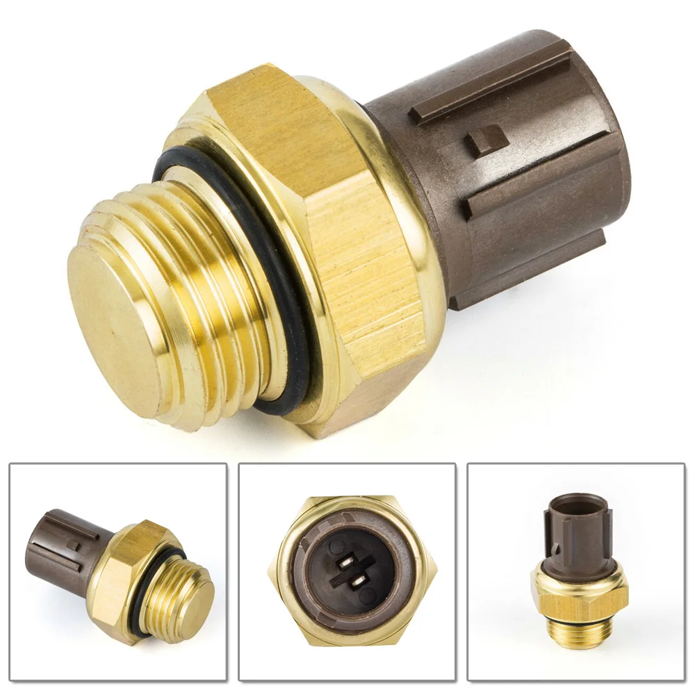 1pc Radiator Water Temp Switch Coolant Fan Temperature Sensor 37760-P00-003 37760-P00-004 Replacement Auto Parts 1pc Radiator Water Temp Switch Coolant Fan Temperature Sensor 37760-P00-003 37760-P00-004 Replacement Auto Parts