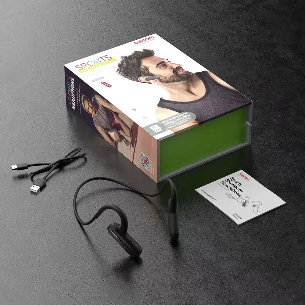 Новейшая модель Dacom G56 MP3 Airwings Bluetooth спортивные наушники v5.0 in Ear Беспроводной