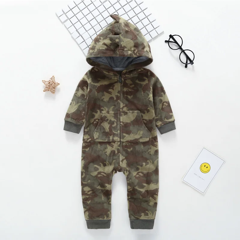 

Baby Leisure Rompers Autumn Winter Casual Jumpsuit Baby Cartoon Printing Long Sleeve Comfortable Rompers Kids Toddler