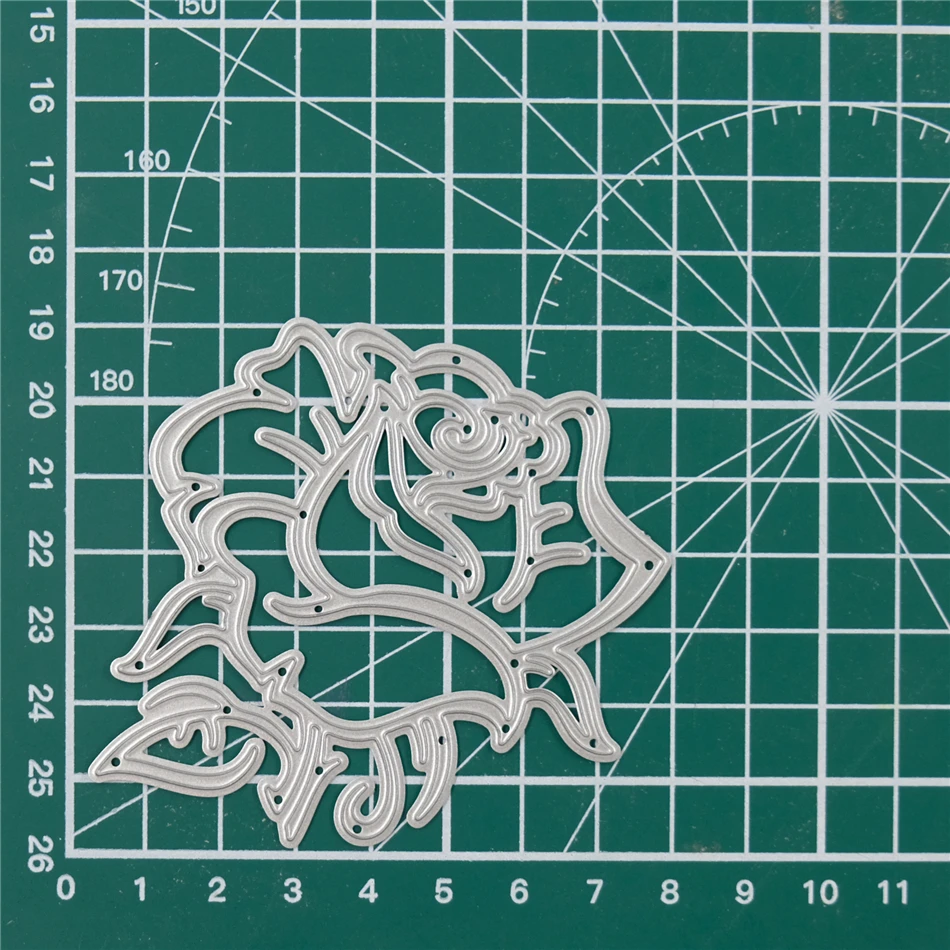 YaMinSanNiO Цветочные штампы розы Металлические Вырубные штампы Скрапбукинг новые ремесленные штампы тиснение трафарет для изготовления открыток украшения