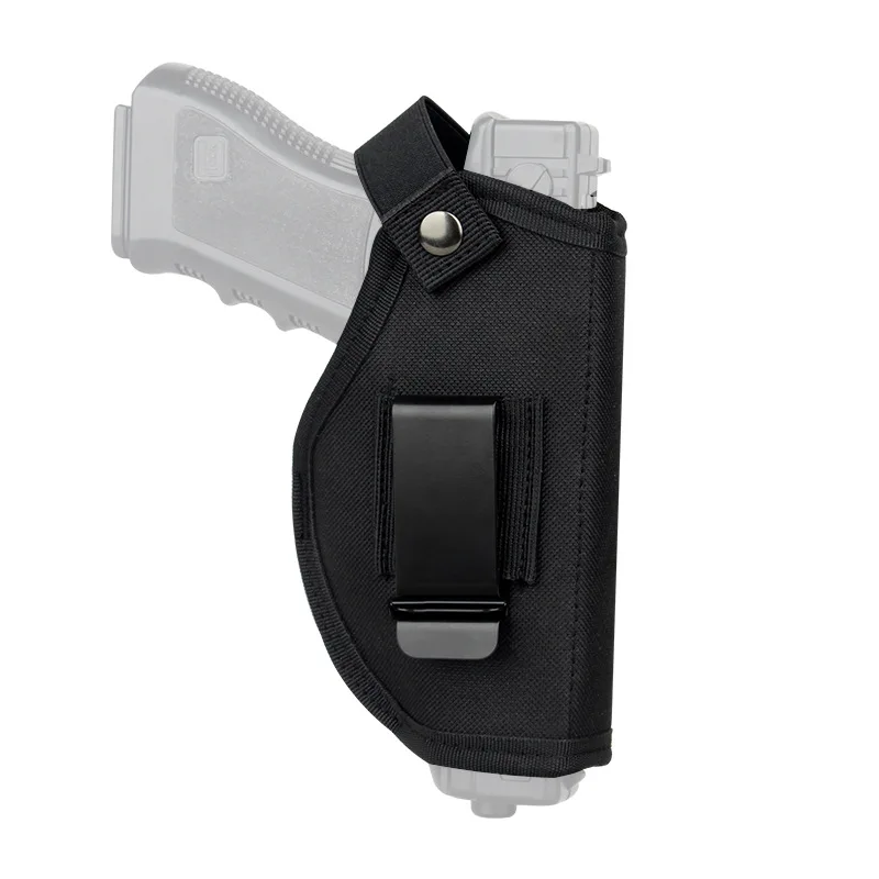 

Outdoor Sports IWB Hidden Holster Right Hand Universal Steel Band Clip Recessed Tactical Small Waist Bag Wholesale