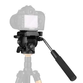 

Video Camera Tripod Action Fluid Drag Pan Head For Canon Nikon Sony DSLR Camcorder Shooting Filming