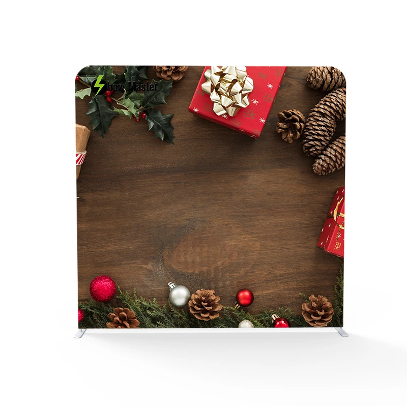 Стандартный Портативный 8 футов алюминиевая рамка наволочка Натяжная ткань