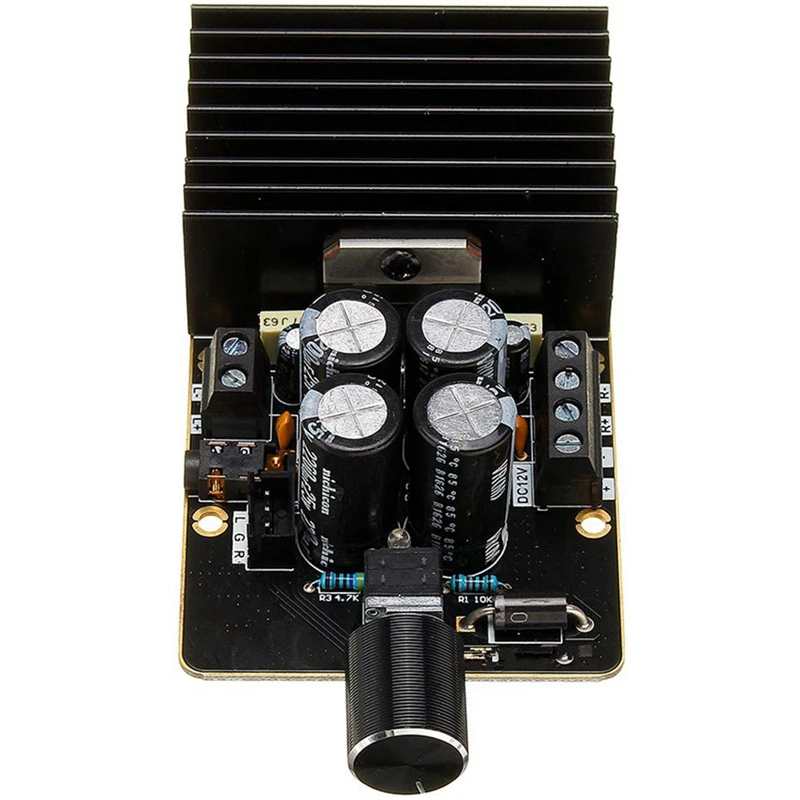 ABKT Stereo Class Ab Digital Power Hifi Car Amplifier Audio Board Tda7377 Dc9 18V 30W For 4 8 Ohm Speaker
