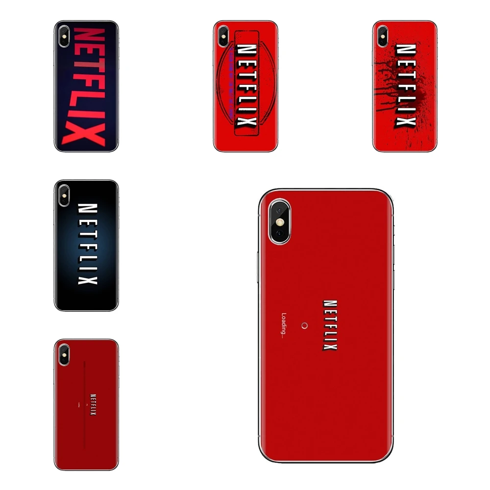 For Xiaomi Mi6 Mi 6 A1 Max Mix 2 5X 6X Redmi Note 5 5A 4X 4A A4 4 3 Plus Pro Watch Netflix TV shows Logo Transparent Soft Covers |