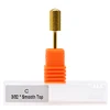 MAOHANG 10PCS/LOT 3/32" Gold Carbide Nail Drill Bit Milling Cutter For Electric Manicure Pedicure Machine Device Tool Remove Gel 3