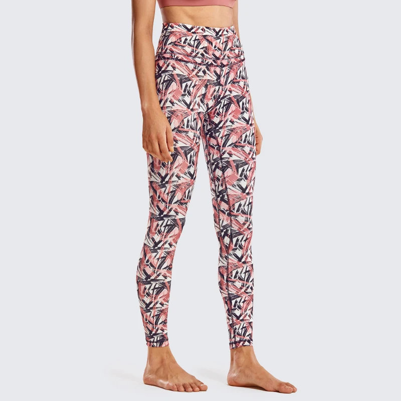 

Women's High Waist Pocket Lightweight leggings Workout Pants-25 Inches