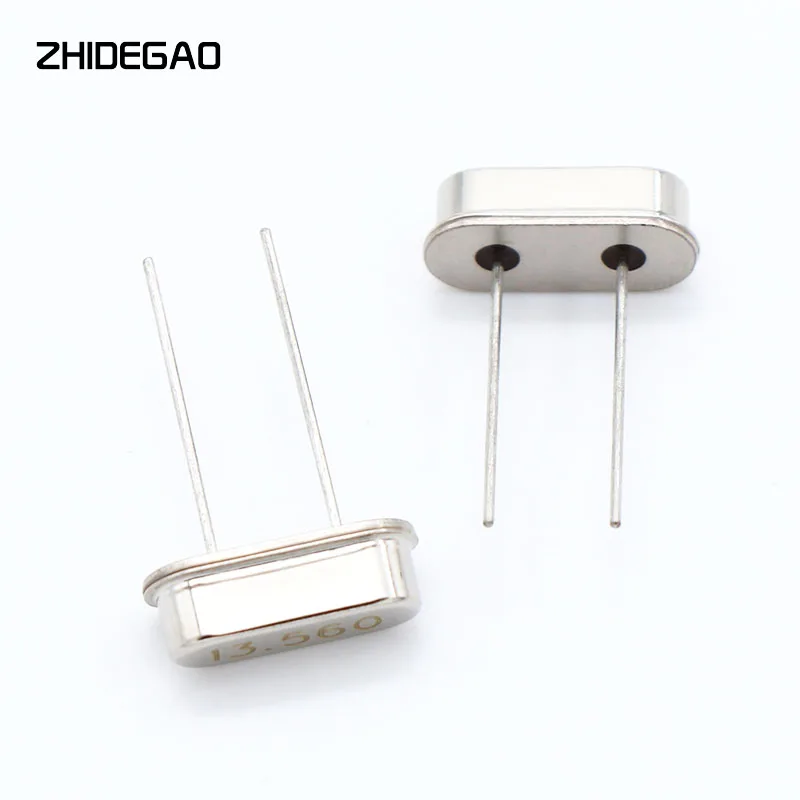 10pcs 13.560M 13.560MHZ 13.560MHz 13.560 MHZ Quartz Crystal Resonator Passive Oscillator HC 49S New ZHIDEGAO