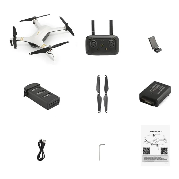 JJRC X7P SMART 5G wifi 1 км FPV Бесщеточный Радиоуправляемый Дрон Квадрокоптер Мультикоптер Модель RTF игрушки w/4 K камера двухосный карданный