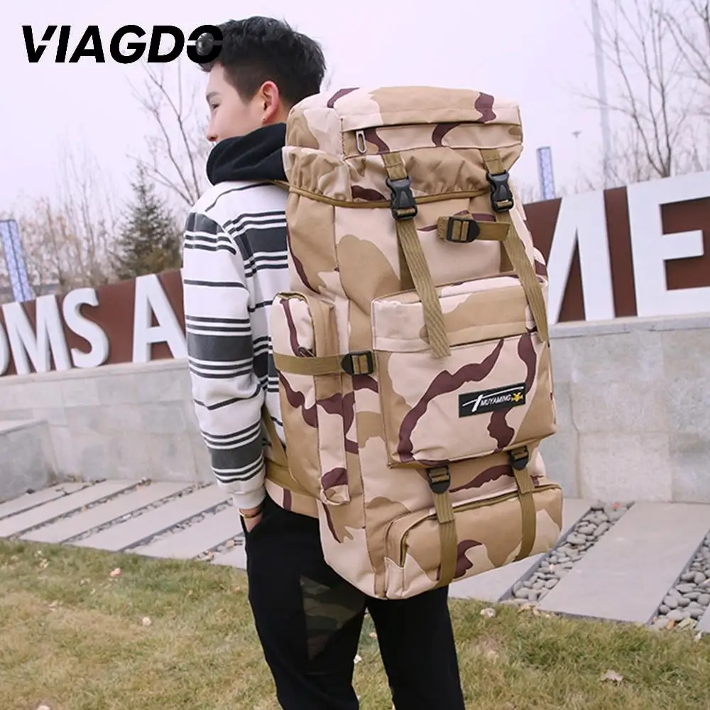 Военный тактический рюкзак 70L уличный Рюкзак Molle спортивная сумка