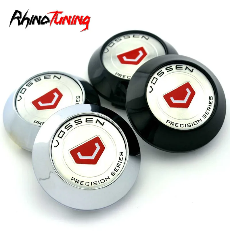 

4pcs 68mm Car Wheel Center Hubs Caps Auto Styling Emblem Cover For Vossen Precision Series Accessories