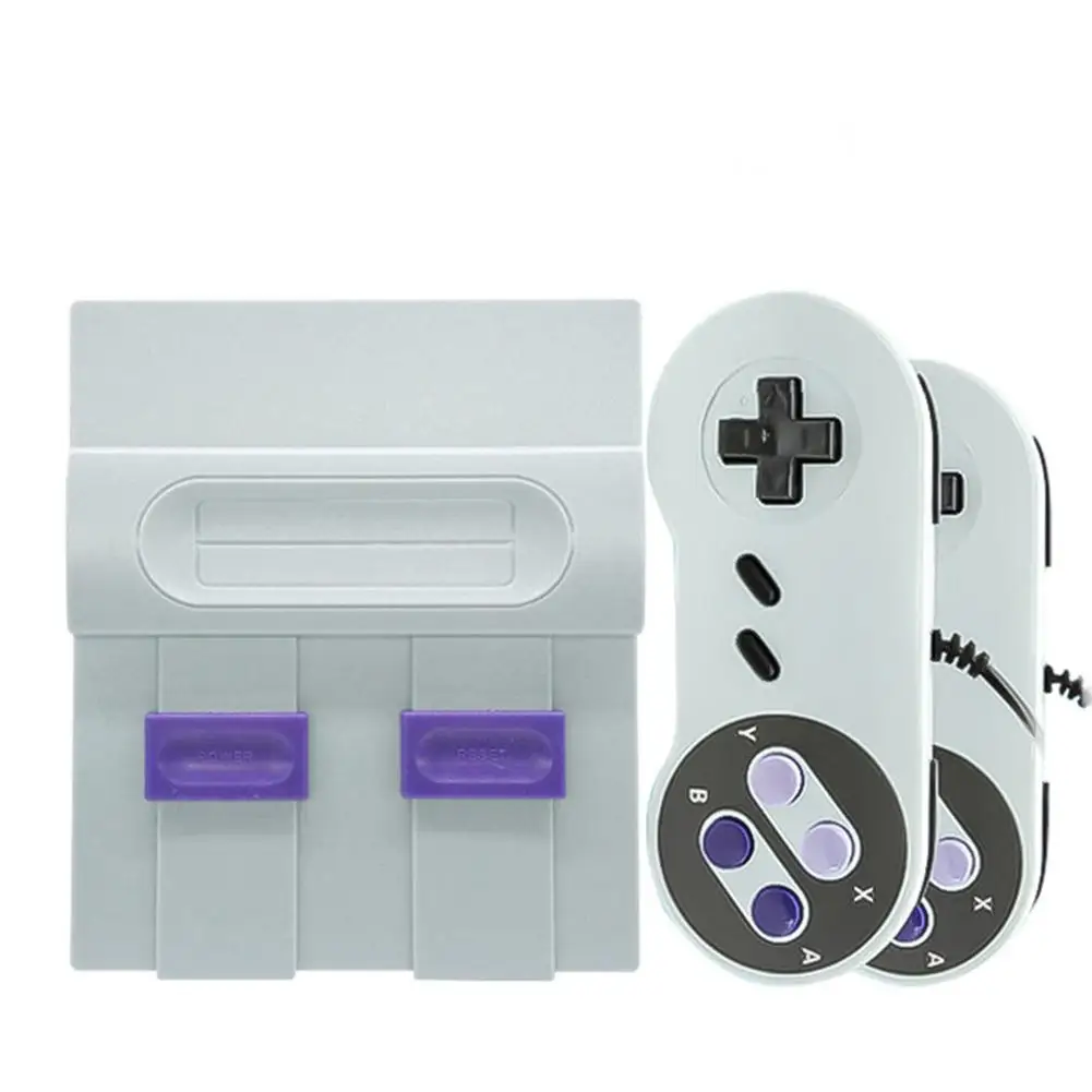 

TWISTER.CK TV Game Console SNES 821 8-bit Game Mini Home HDMI for MD / SFC / SNES / Genesis Games with Double Gamepads