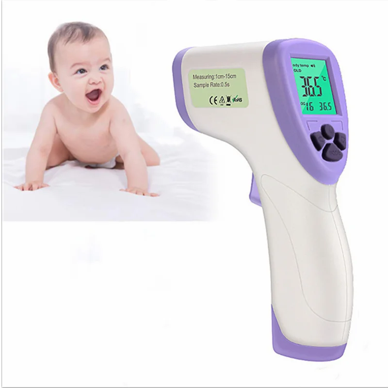 

Medical Digital infrared body thermometer baby thermometer Non-Contact Adult Body Fever IR temperature gun for Children
