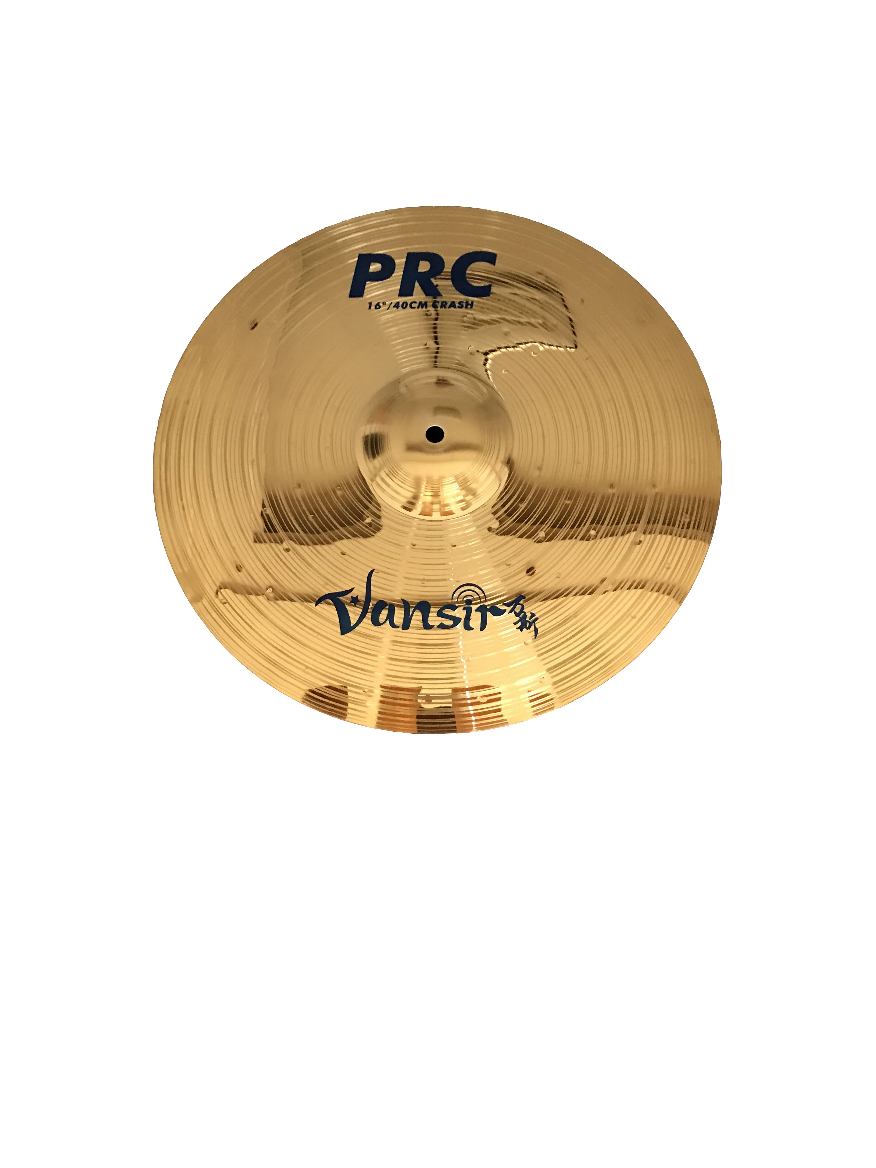Vansir Polishing Alloy Cymbals Gold Color 16''Crash For Sale
