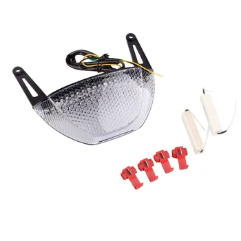 

1 SET Motorcycle LED Integrated Turn Signals Tail Light For Honda CB600RR 2009 2010 2011 2012 Clear Brake Lights & Running Light