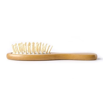 

1Pc Wooden Healthcare Massage Scalp Massager Brush Hair Comb Therapy Relaxation Promote Blood Circulation barber Styling Tool