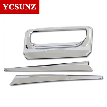 

Car Accessories Tail Gate Trim Cover For Ford Ranger T6 2012-2019 Car Styling Wildtrak Chrome Color