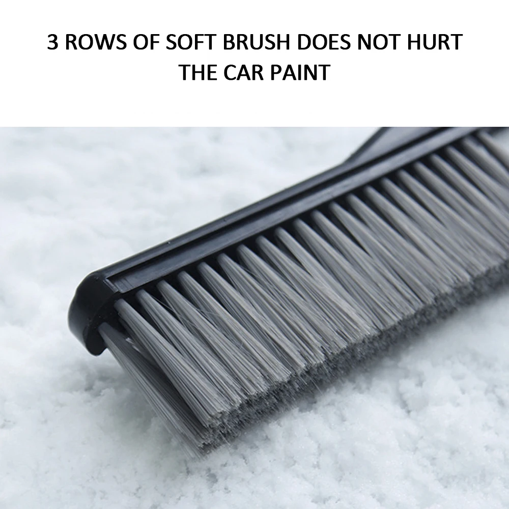 2-в-1 автомобиля Snowbrush скребок для льда с кистью Snowbrush лопата для снега щетка для удаления многофункциональная Чистящая Щетка автомобильные аксессуары