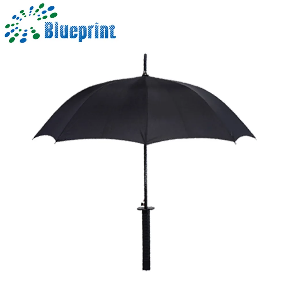 

2019 New Style Samurai Handle Umbrella Automatic Open Creative Japan Anime Umbrella Sauron Sword Knife Umbrella Customizable