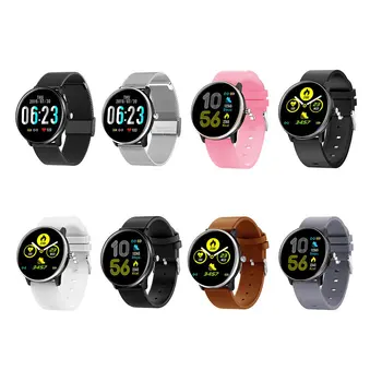 

6 colors Smartwatch Ip68 Waterproof Sport Watch Heart Rate Health Wristband Smart Bracelet For Most Smartphones USB Rechargeable