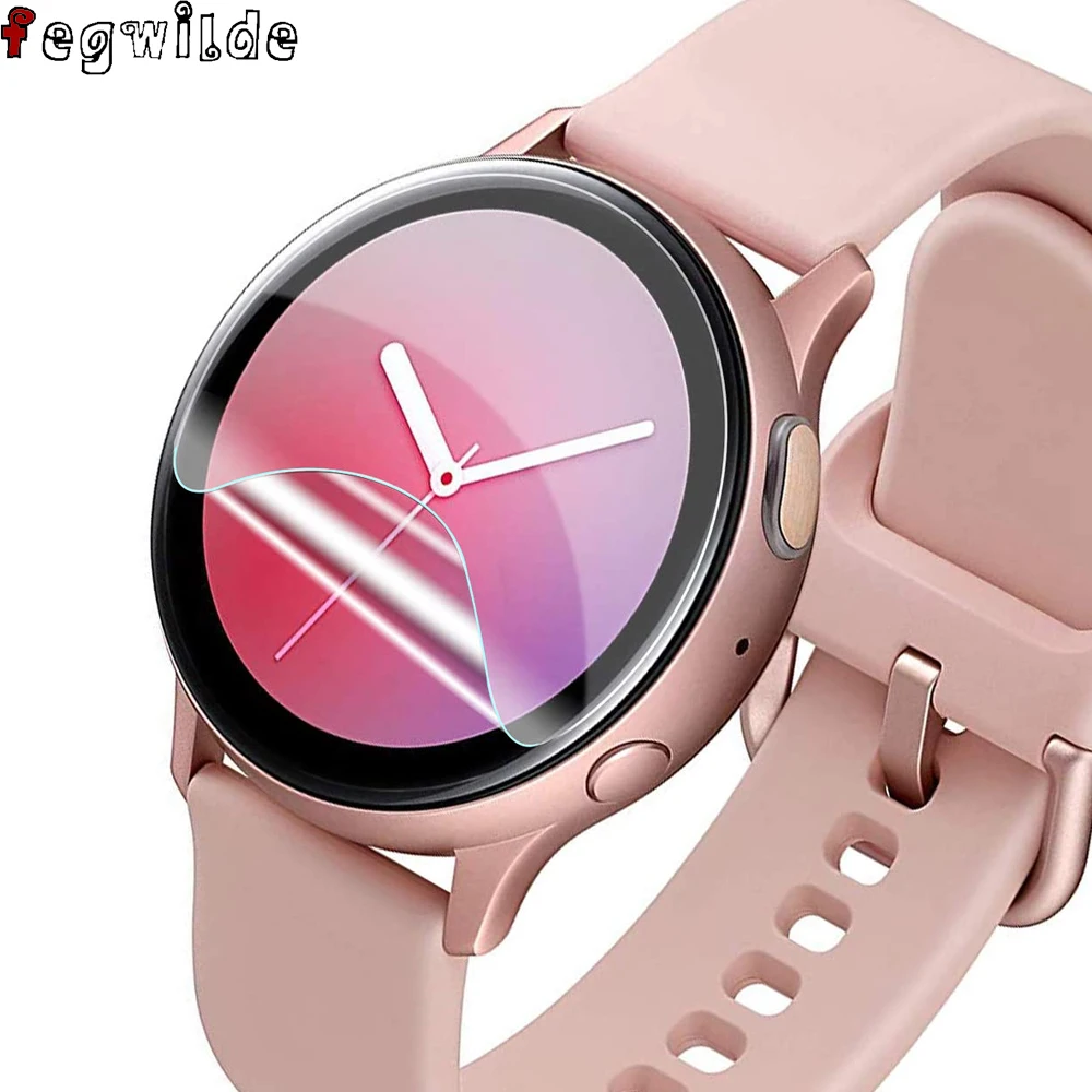 Pellicola Per Samsung Galaxy Watch Active 2 40Mm 44Mm Hd Pellicola Protettiva Per Schermo Intero Ultrasottile Samsung Active /Active2 44 40Mm