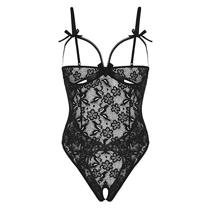 Plus size Lace Lingerie Women Open Crotch Underwear Costumes Teddy Corset women underwear sexy lingerie