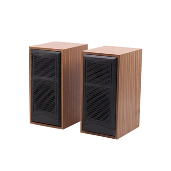 

Portable Mini Wooden 2.0 Computer Speaker USB Wired Speaker Stereo Music Player PC Laptop Phone Subwoofer Speaker