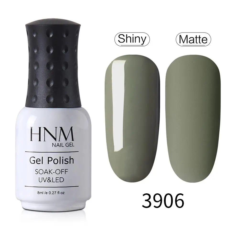 3906 HNM 8 мл jam серия УФ-гель для ногтей DIY Дизайн ногтей замачиваемый матовый лак светодиодный Полупостоянный лак лака - Цвет: 3906