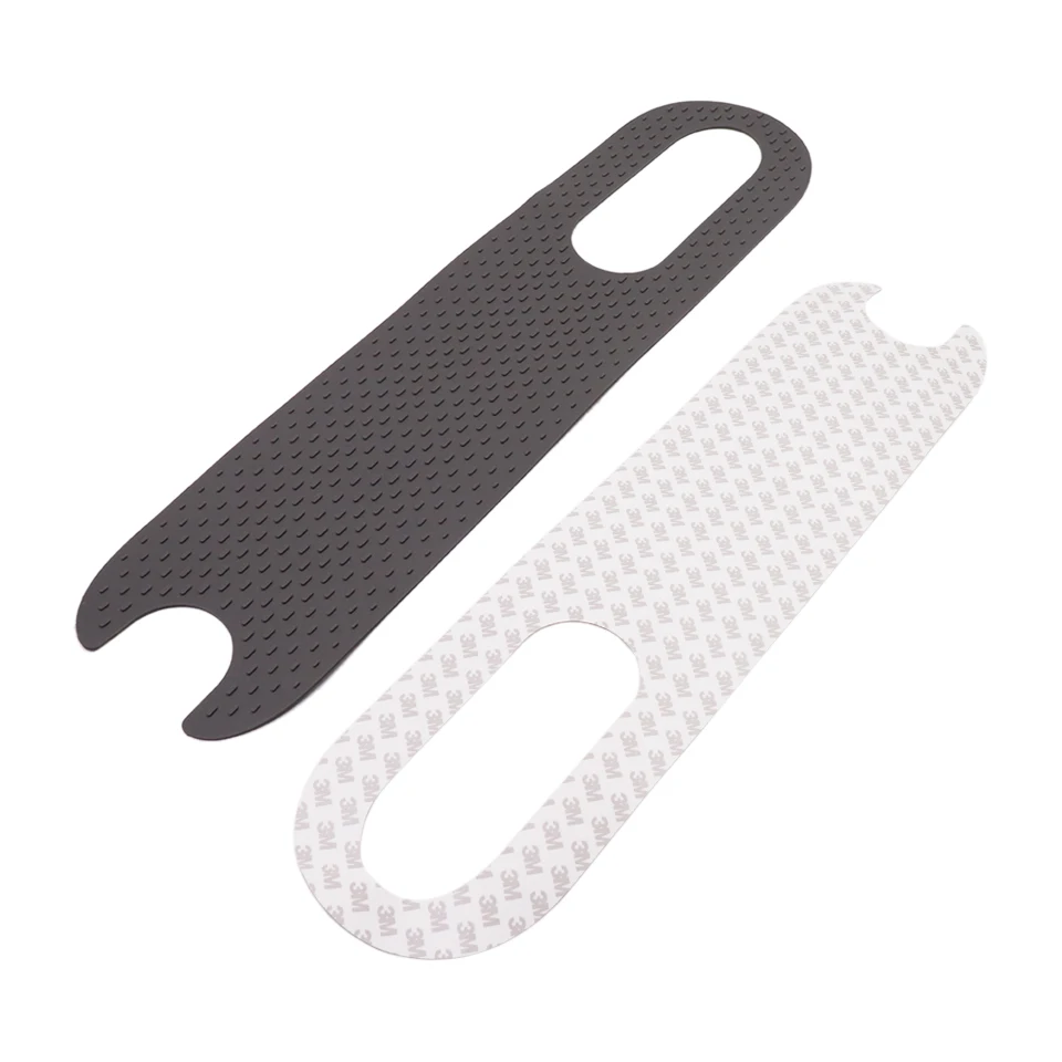 Grey and sticker Коврик для ног для Xiaomi Mijia Pro, запчасти для электрического скутера, коврик для ног для скутера, наклейка для скейтборда, клейкая накладка на педаль с наклейкой s - Цвет: Grey and sticker