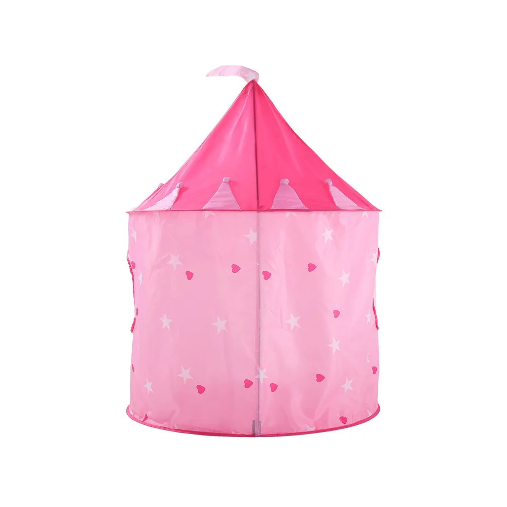 Детская палатка со звездами, розовая монгольская Юрта, детские игрушки, игровой домик для помещений, мультяшная принцесса, москитная сетка