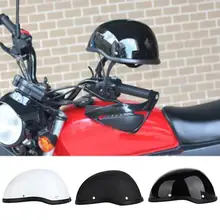 Мотоцикл велосипедные перчатки с обрезанными с открытым лицом Винтаж защиты головы шлем безопасности Кепки