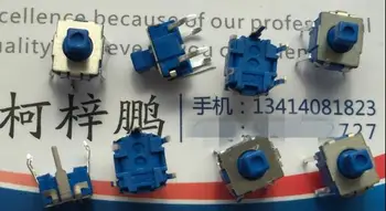 

[YK] Japan original JAE 62T-13 6.5*7.5*7.3 reset straight insert 5pin waterproof dustproof touch switch 6.5*7.5*7.3mm BLUE
