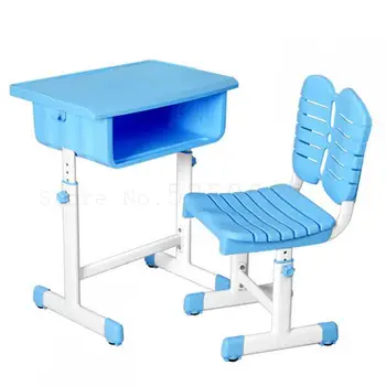 

9999 Environmentally Friendly Children's Study Desk, Primary And Secondary School Students'home Desk And Chair Set Can Lift