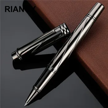 

Luxury Silver plating Ballpoint pen Metal Ball Pens For school Vulpen Stationery plume Penna stilografica Vulpen boligrafo 3732
