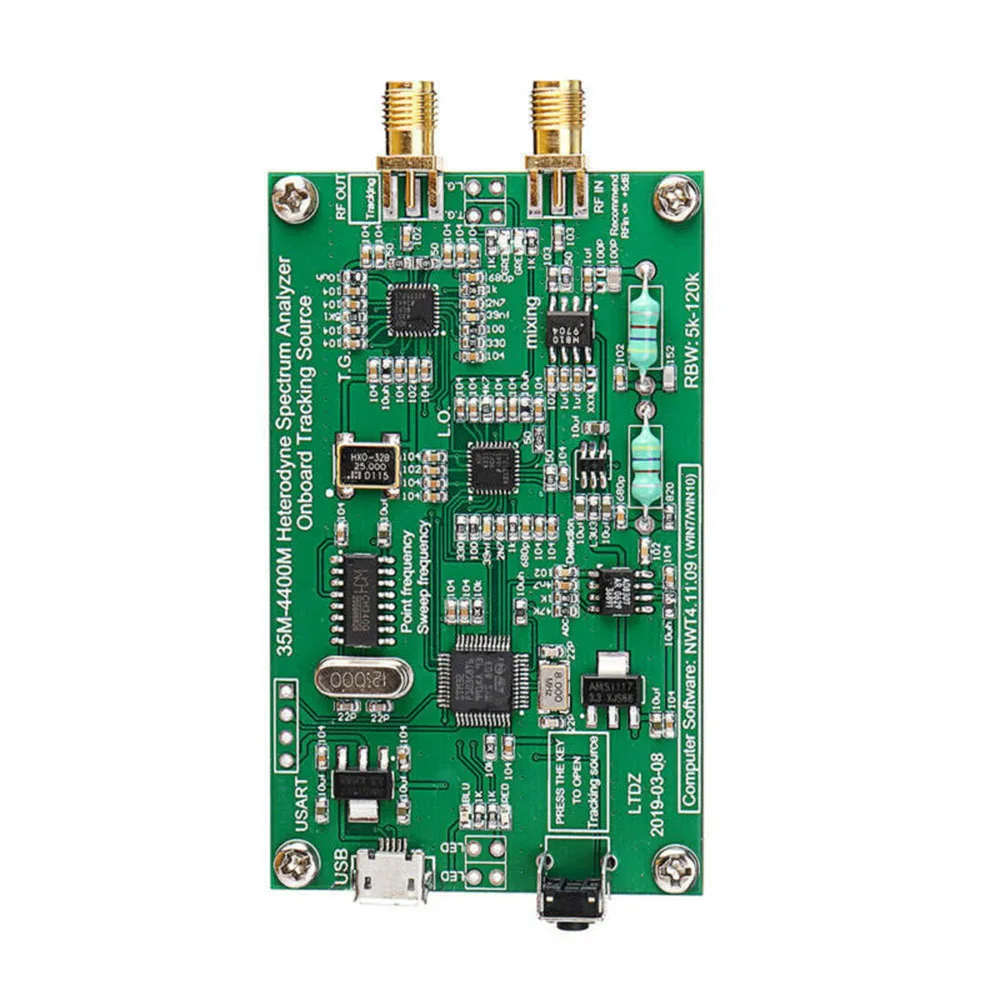 

Spectrum Analyzer USB LTDZ_35-4400M_ Signal Source Analysis With Tracking