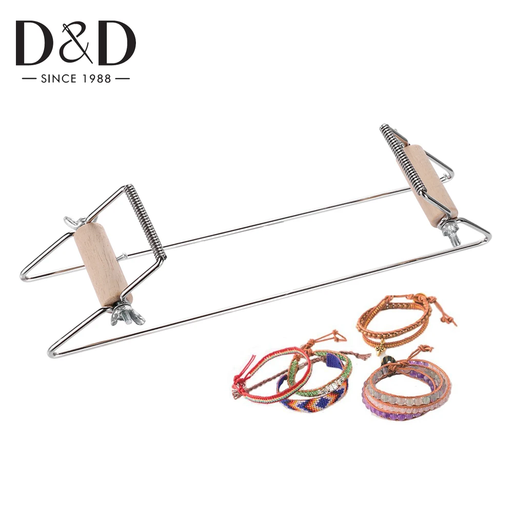 

DIY Wood Knitting Tools Beading Loom for Jewelry Bracelets Handmade Knitting Machine Educational Toys Beading Tools Kids Gifts