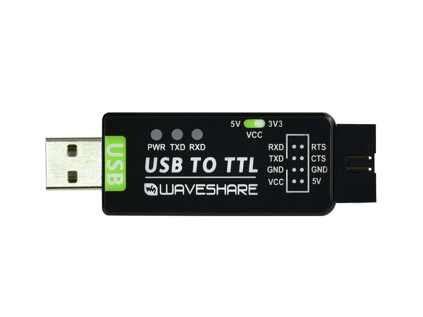 Waveshare-산업용 USB TO TTL 컨버터, 오리지널 FT232RL, 다중 보호 및 시스템 지원