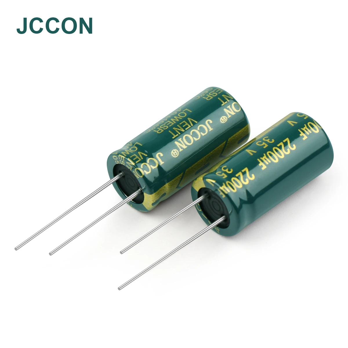 JCCON Aluminum Capacitor 6.3V 10V 16V 25V 35V 50V 63V 100V 400V 450V 100UF 220UF 330UF 680UF 1000UF 470UF High Frequency Low ESR JCCON Aluminum Capacitor 6.3V 10V 16V 25V 35V 50V 63V 100V 400V 450V 100UF 220UF 330UF 680UF 1000UF 470UF High Frequency Low ESR