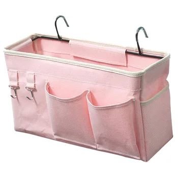

Bedside Caddy/Bedside Storage Bag Hanging Organizer for Bunk and Hospital Beds,Dorm Rooms Bed Rails,Can Be Placed Glasses,Books,