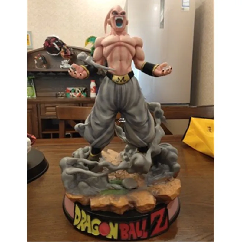 1" Dragon Ball Z статуя Majin Buu бюст злодей полная длина портрет креативный подарок на день рождения анимационная фигурка GK игрушечная коробка 48 см V596