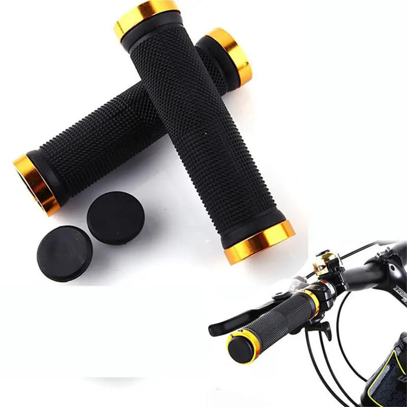 

Handlebar gloves Mountain Cycling Bike Bicycle MTB Handlebar Grips Rubber Manillar Anti-slip Handle Bike Bicycal Accessories 7