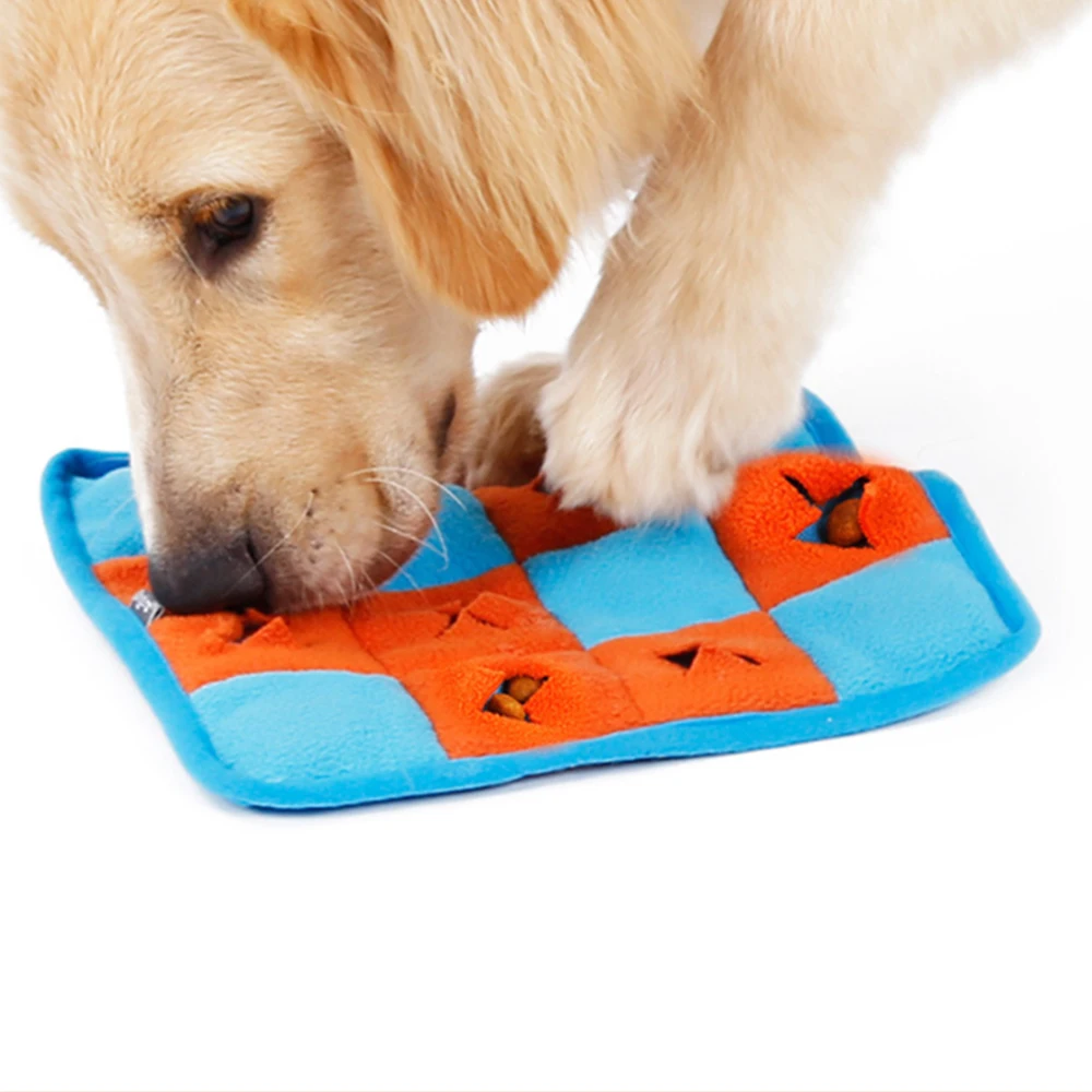 

2019 New Pet Dog Feeding Mat Anti-Cho Slow Feeding Bowl Bowl Puppy Cat Eating Crackling Training Food Mat Fit All Pet Puppy S21